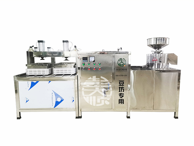 全自動豆腐流水線設備，節(jié)省人工助生產