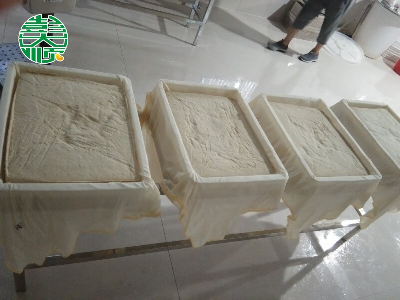 滎陽(yáng)客戶豆腐坊里做的豆腐